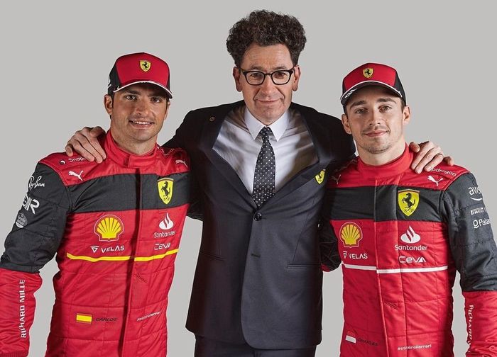 Mattia Binotto percaya memiliki susunan pembalap terbaik di F1 saat ini bersama Carlos Sainz dan Charles Leclerc