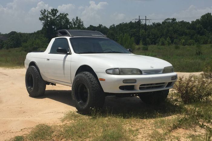 Modifikasi Nissan Silvia jadi pikap