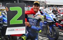 Sejarah Terukir di Phillip Island, Aldi Satya Mahendra Raih Podium di World Supersport 
