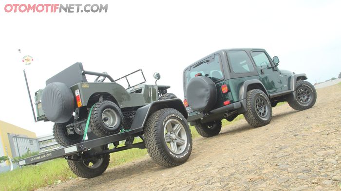 Jeep TJ Ngagetin, Tampang Standar, Performa Mobil Rock Crawling