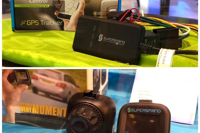 Super Spring GPS Tracker dan dash board cam
