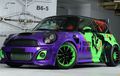 Modifikasi MINI Cooper S Berjubah Joker Tampil Keren dan Nyentrik