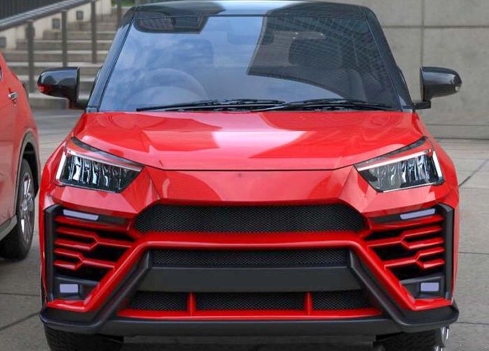 Toyota Raize pakai muka Lamborghini Urus