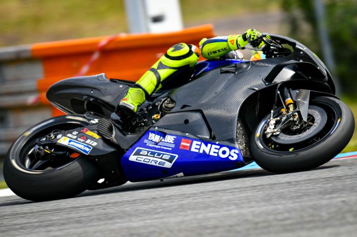 Usai mencoba motor baru Yamaha YZR-M1 2020 di Tes MotoGP Ceko, Valentino Rossi memberikan komentarnya