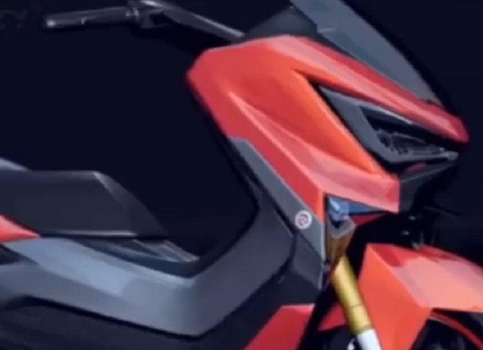 Yamaha NMAX facelift pakai upside down