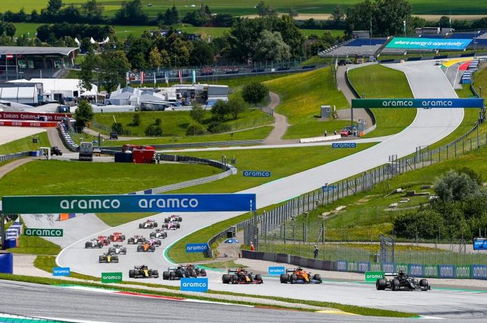 Sirkuit Red Bull Ring di Austria menggelar dua balapan F1 di 2021