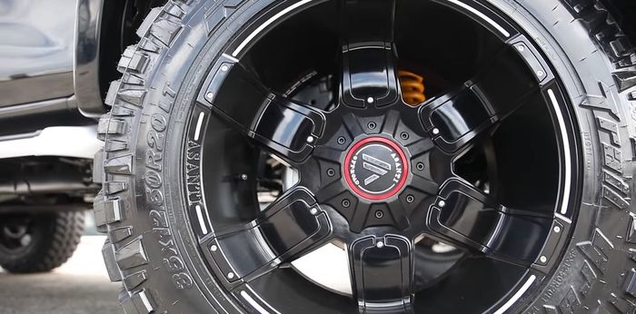 Modifikasi Nissan Navara pakai pelek Asanti Off-road AB881 dan ban Nitto Trail Grapplers