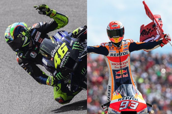 Valentino Rossi batal bersaing dengan Marc Marquez di balapan virtual MotoGP