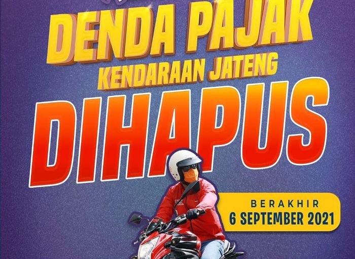 pemutihan pajak kendaraan bermotor di Jateng