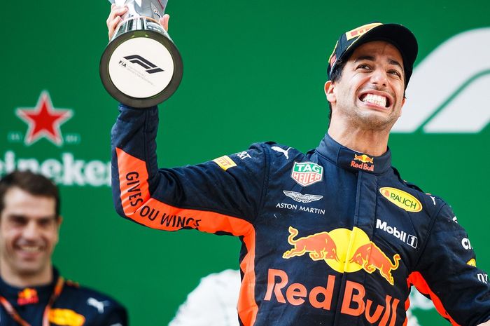 Daniel Ricciardo menang di F1 China, setelah kemenangan terakhir pada GP F1 Azerbaijan 2017