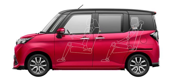 Penampakan sampin Toyota Tank