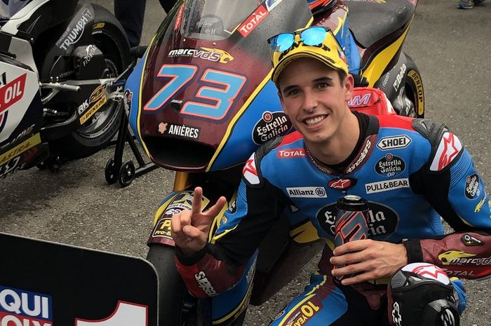 Alex Marquez meraih pole position dan memenangkan balap Moto2 Ceko