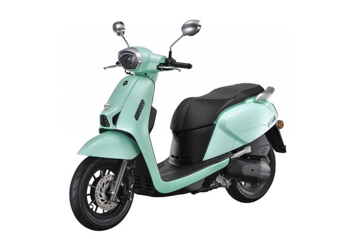 QJMOTOR LTR150 matic retro mirip Honda Stylo 160