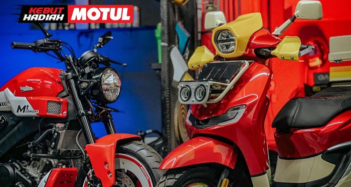 Yamaha XSR155 dan Honda Stylo jadi hadiah utama bagi konsumen pembeli oli Motul untuk Motor
