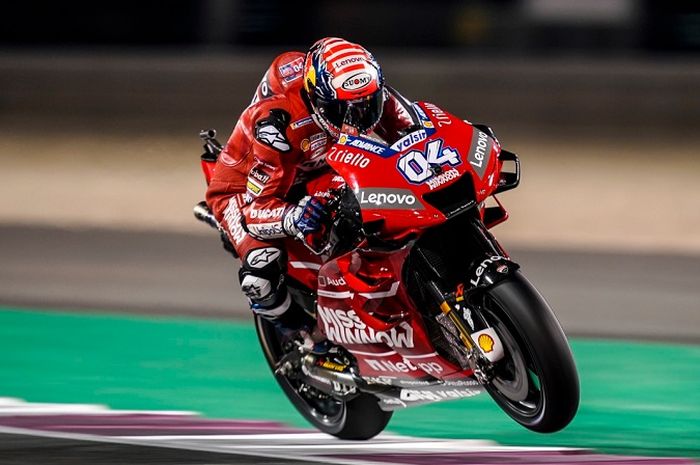 Andrea Dovizioso, pembalap andalan Ducati.