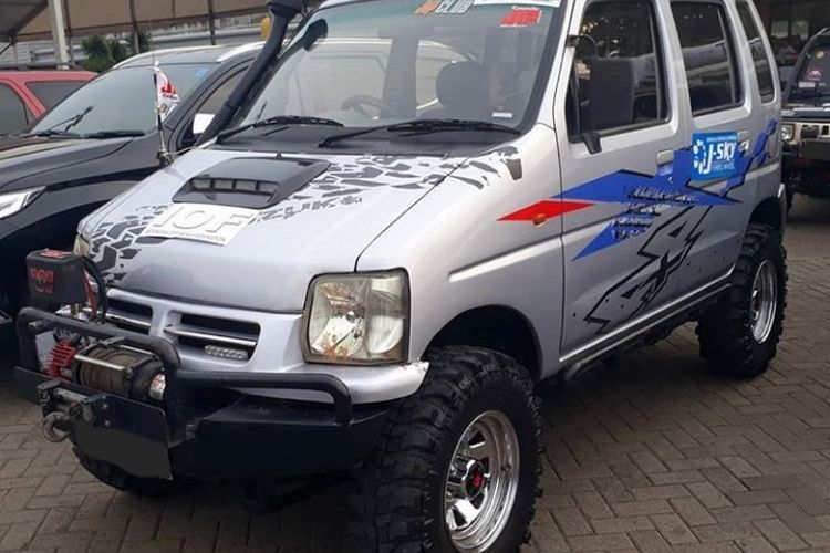 Foto 94+ Modifikasi Ban Mobil Karimun Paling Terbaru