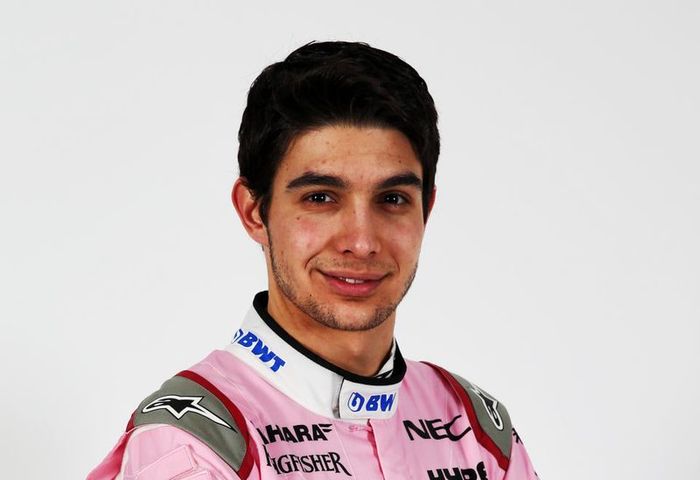 Pembalap tim Force India, Esteban Ocon