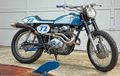 Si Biru Centil Honda CB350 Custom Street Tracker