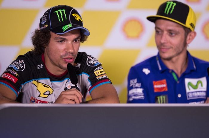 Franco Morbidelli dan Valentino Rossi