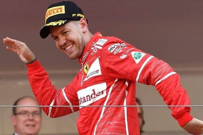 Pembalap Scuderia Ferrari, Sebastian Vettel