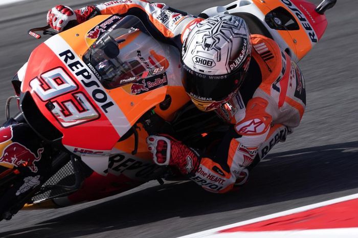 Pembalap Tim Repsol Honda, Marc Marquez