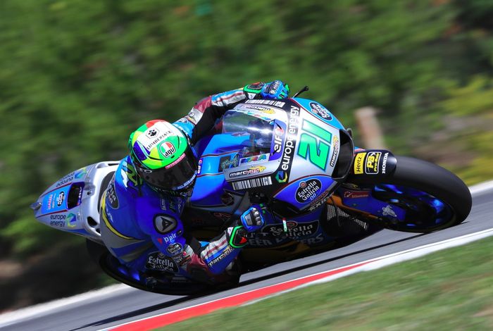 Pembalap tim Marc VDS, Franco Morbidelli akan menjalani start dari posisi 12 di MotoGP San Marino 2018