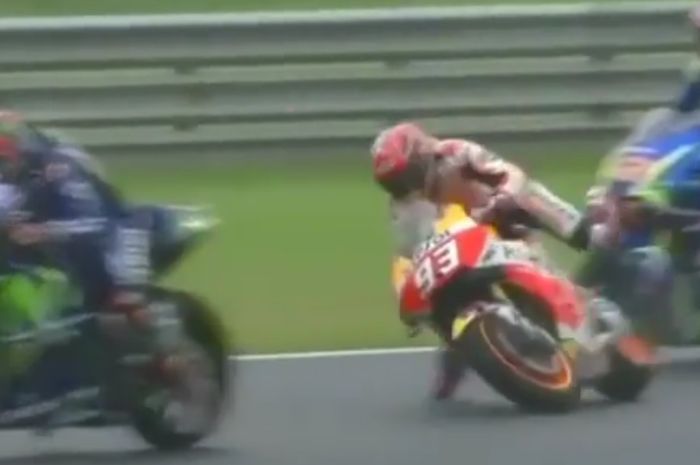 Marc Marquez di MotoGP Argentina