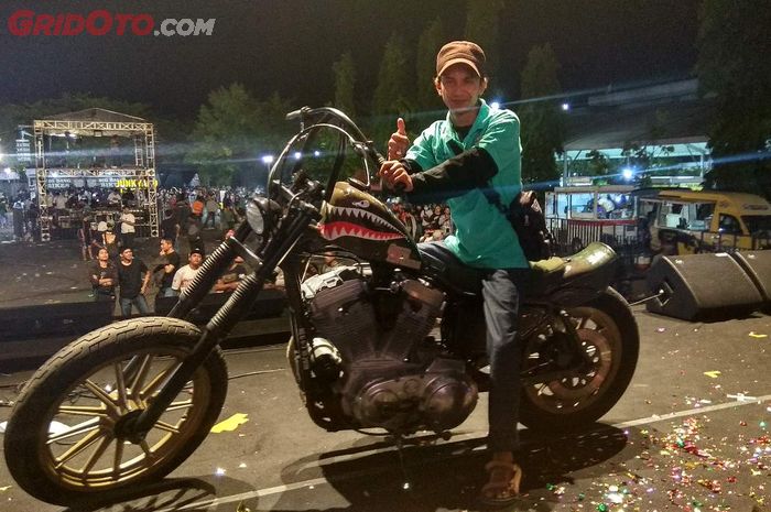 Imran Muslani, pemenang lucky draw Kustomfest 2018