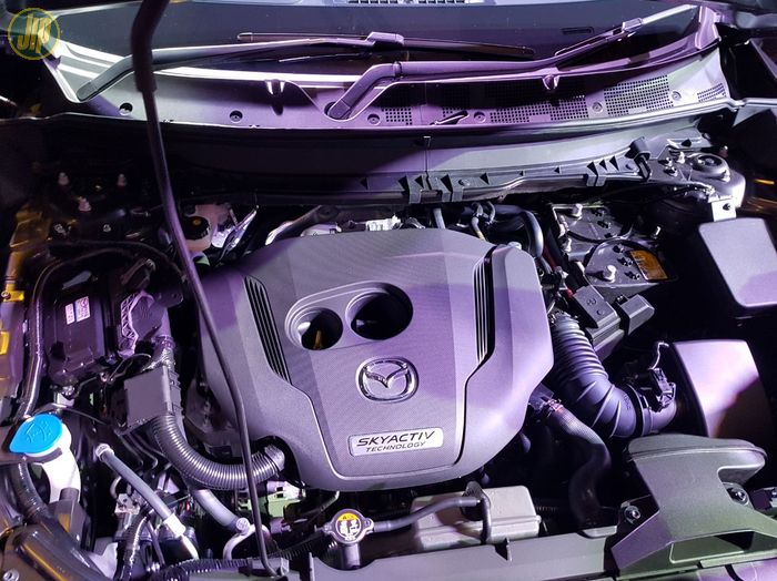 Mesin All-New Mazda CX-9 menggunakan teknologi SKYACTIV yang dibekali turbo