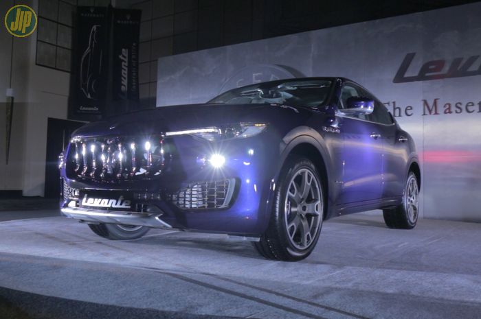 Maserati Levante terlihat agresif