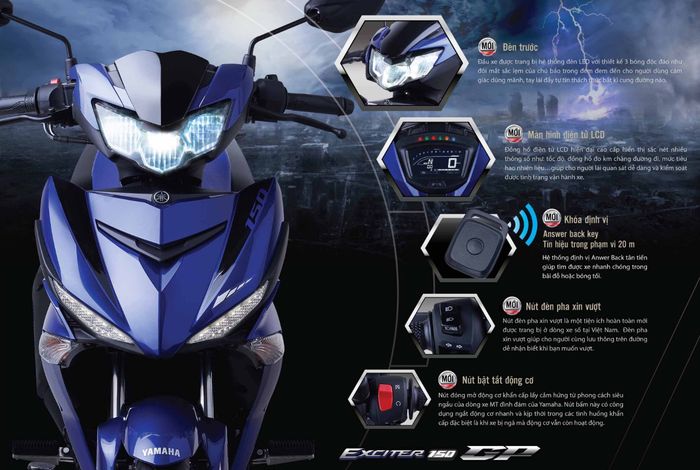 Fitur-fitur Yamaha Exciter 150