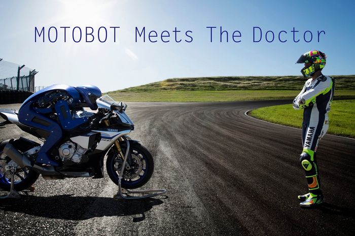 Rossi diadu dengan proyek Motobot Yamaha