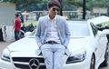 Potret Rizky Billar Berpose Bareng Mercy SLK 200 AT, Pernah Kena Prank Mobil Kesayangannya Dicoret-coret Pakai Pilok