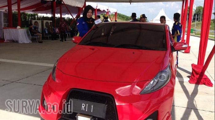 Ezzy II siap digunakan oleh Presiden Jokowi untuk resmikan Tol Sumo