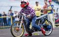 Keren, Ini Style Berpakaian Denis Kancil Saat Turun Di Arena Balap Drag Bike, Sepatu Ini Jadi Andalan