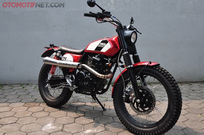 Modifikasi Yamaha Scorpio Z 2016 Vintage Trail 