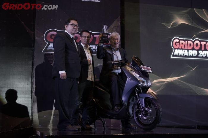 Yamaha Lexi raih penghargaan Motorcycle of The Year 2018 versi GridOto.com
