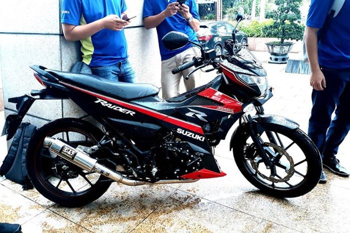 Sosok Raider R150 (di Indonesia Satria F150 Fi) edisi spesial