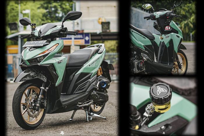 Honda Vario 150 tampil kece gaya proper, aura elegan motor harian