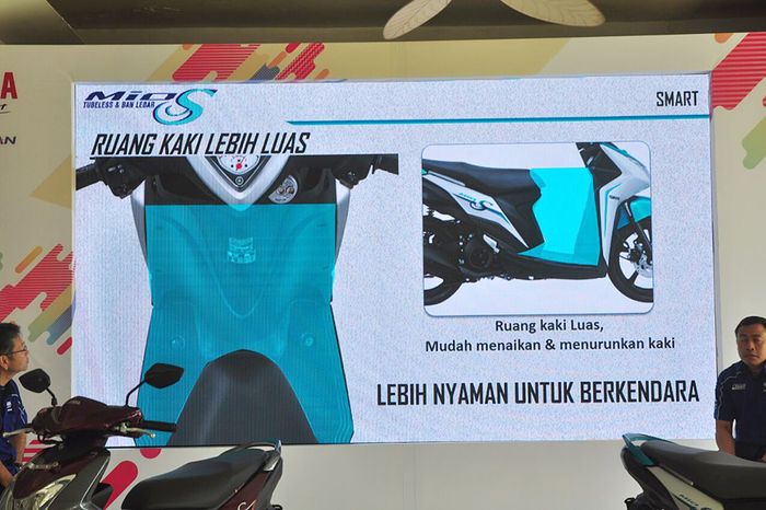 Yamaha Mio S ruang kakinya diklaim lebih luas