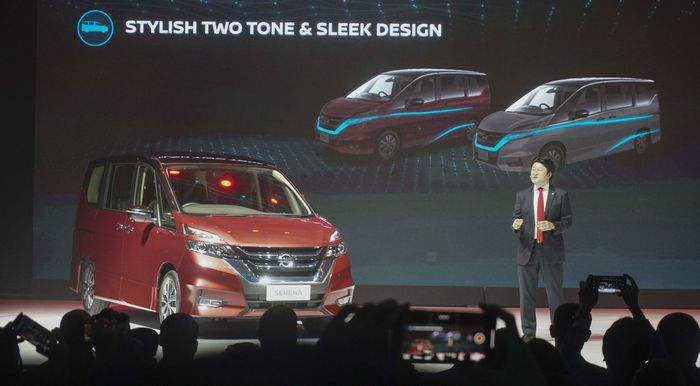 All New Nissan Serena hadir dalam dua tipe yakni HWS dan X