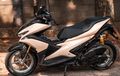 Pilih Warna Gold Champagne, Bikin Yamaha Aerox 155 Ini Bergaya Elegan
