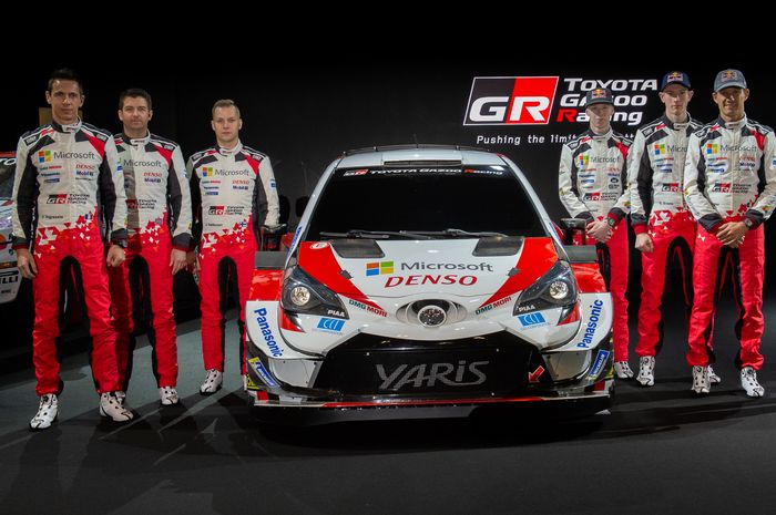 Inilah pereli dan co-driver tim Toyota Gazoo Racing di WRC 2020