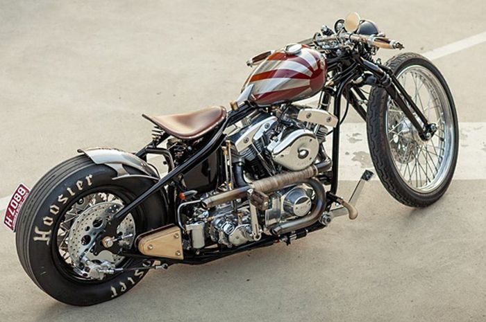 Harley-Davidson Shovelhead &ldquo;Sub Zero&rdquo; bobber besutan Gasolina