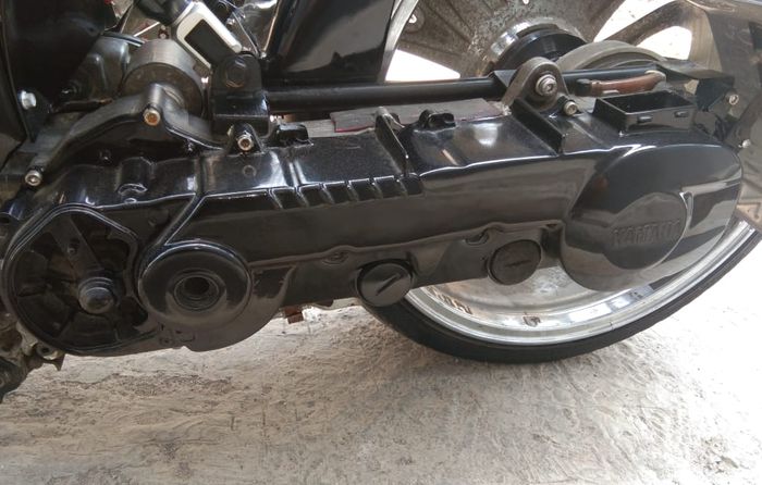 Dua blok CVT disambung