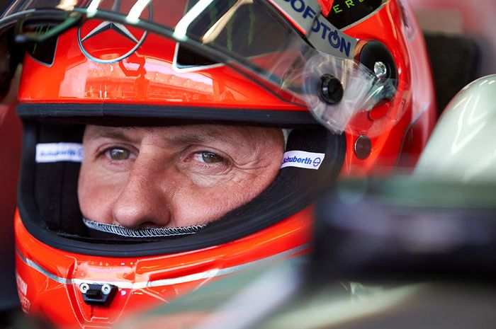 Legenda balap F1 dan juara dunia tujuh kali Michael Schumacher