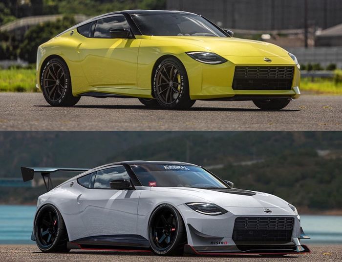 Modifikasi Digital Nissan Z Proto pasang body kit Nismo