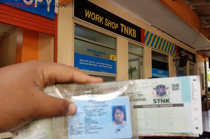 Ilustrasi pengurusan STNK baru
