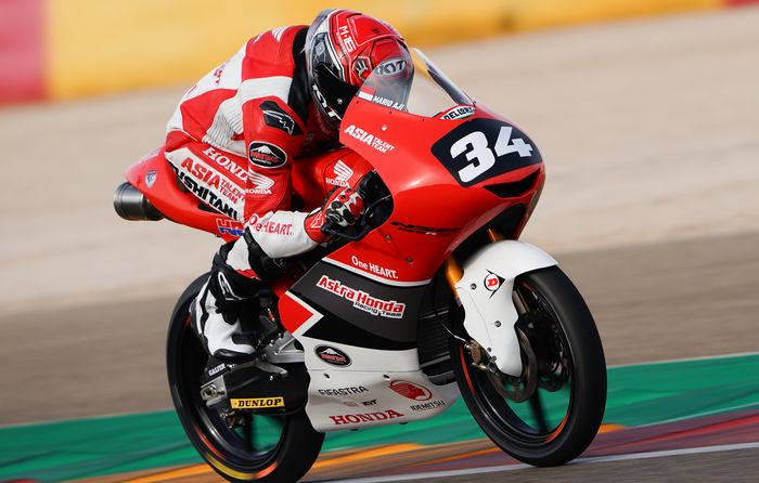 Honda NSF250RW yang digunakan di Moto3