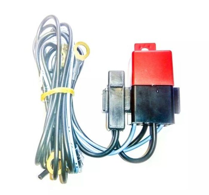 Ilustrasi relat aftermarket untuk lampu tambahan